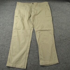 Lee‎ Extreme Comfort Pants Mens 42x30 Khaki Straight Fit Cargo Chino Casual